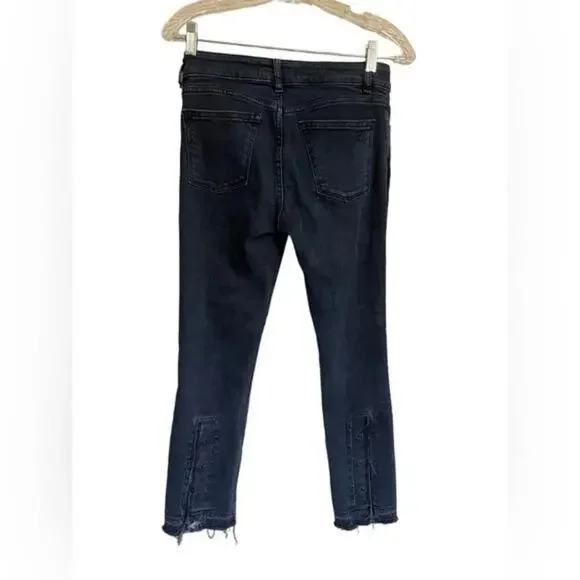 DL1961 Mara Instasculpt Straight Ankle in Rye Dark Wash Size 26 $208 MSRP - Picture 4 of 11